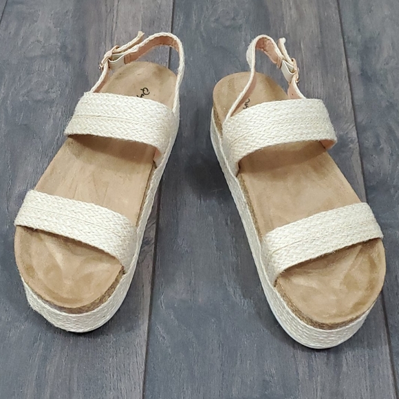 Platform Sandals Summer Beach Boho CCOCCI NEW NWT - Picture 6 of 11